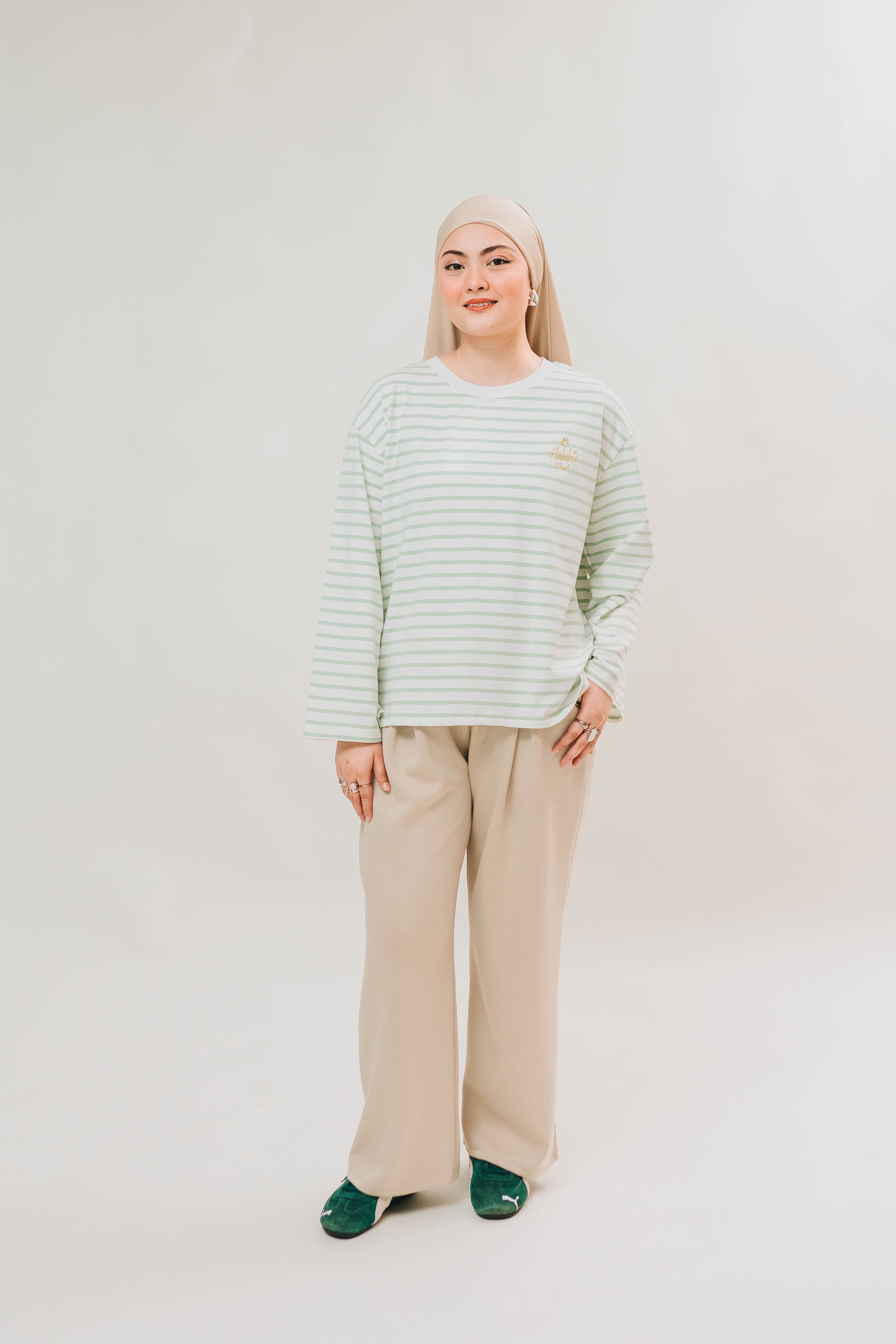 Habibti Stripe Top